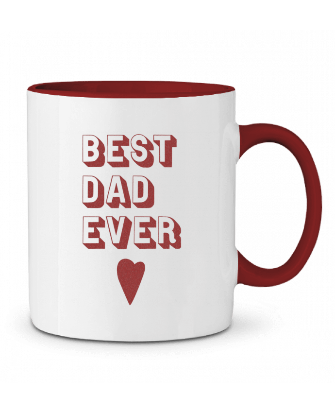 Mug bicolore Best Dad Ever Original t-shirt