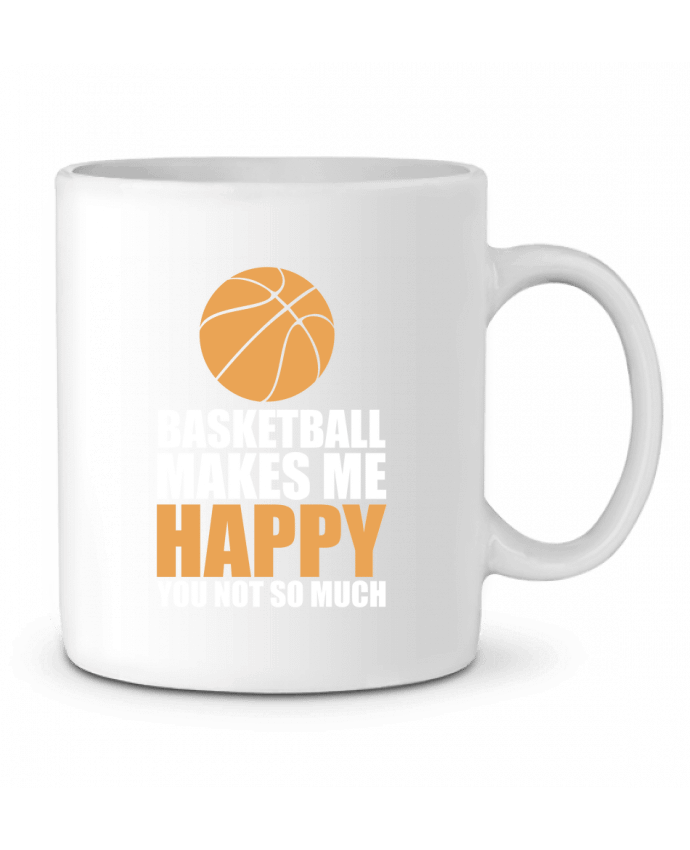 Ceramic Mug Basketball Happy by Original t-shirt