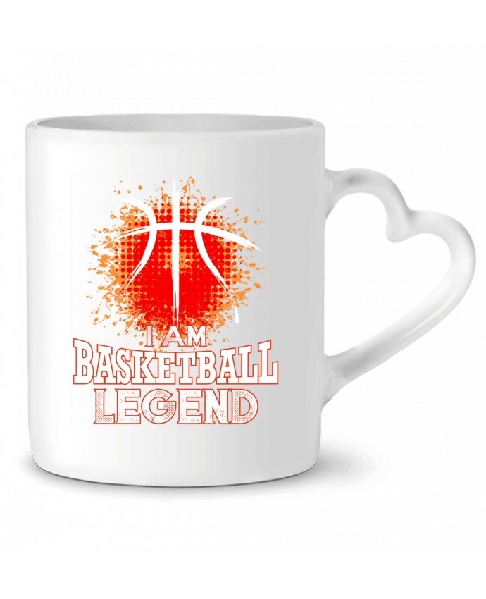 Mug coeur Basketball Legend par Original t-shirt