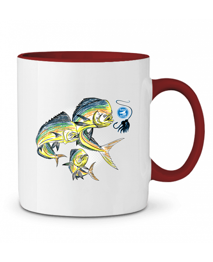 Mug bicolore Awesome Fish Original t-shirt