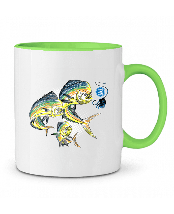 Mug bicolore Awesome Fish Original t-shirt