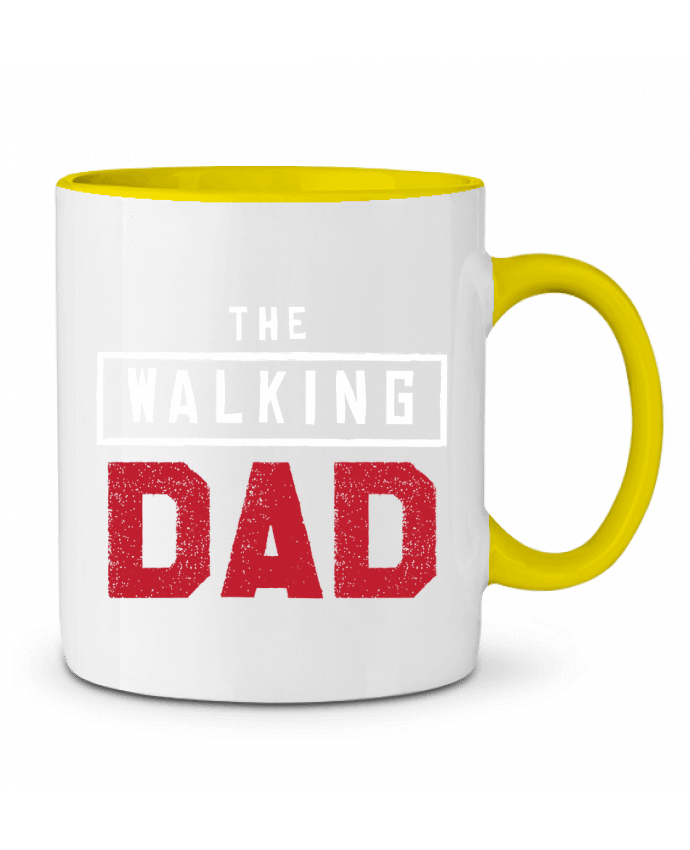 Mug bicolore The walking dad Original t-shirt