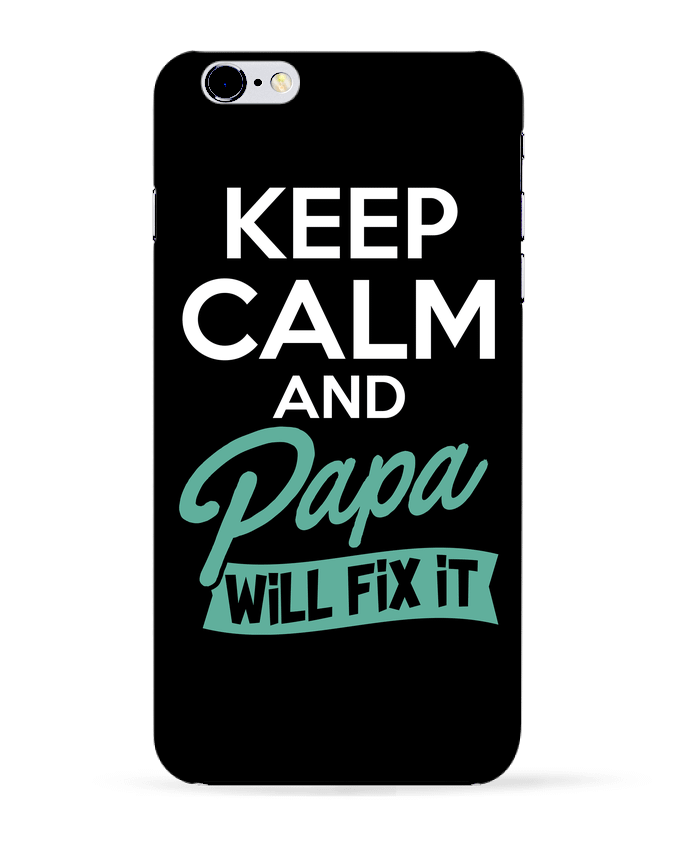  COQUE Iphone 6+ | Keep calm Papa de Original t-shirt