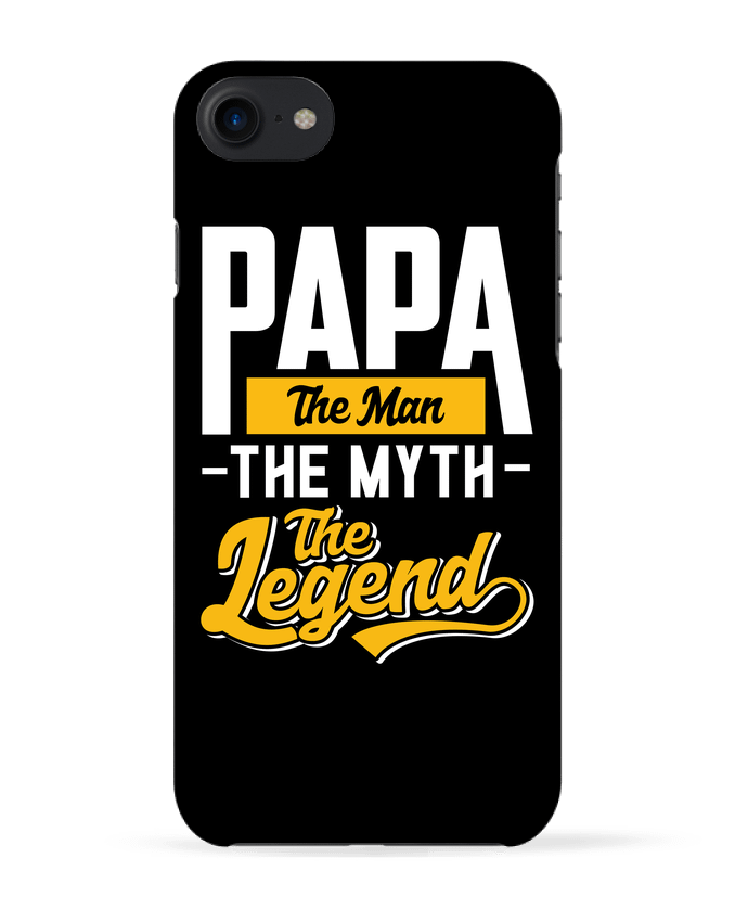 COQUE 3D Iphone 7 Papa Man Myth Legend de Original t-shirt