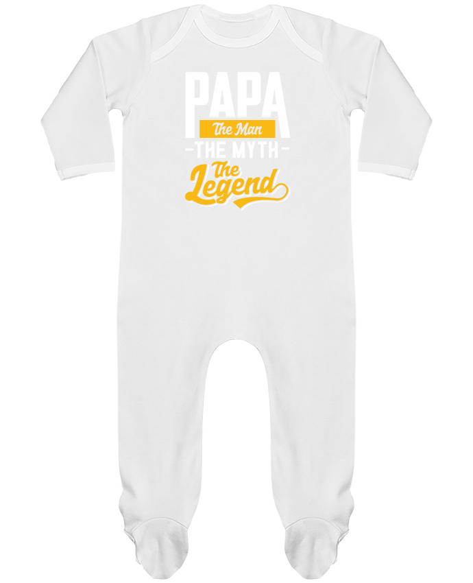 Body Pyjama Bébé Papa Man Myth Legend par Original t-shirt