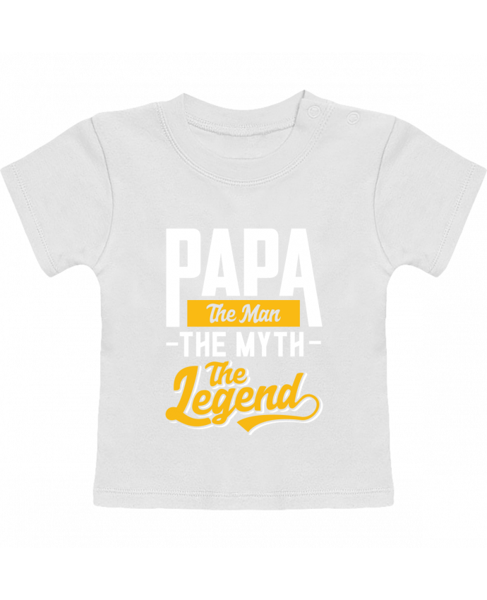 T-shirt bébé Papa Man Myth Legend manches courtes du designer Original t-shirt