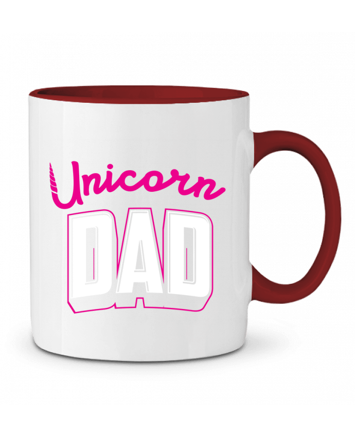 Mug bicolore Unicorn Dad Original t-shirt