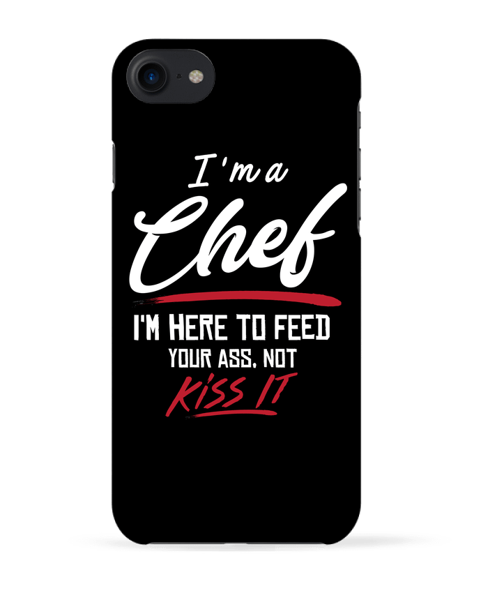 COQUE 3D Iphone 7 Angry Chef de Original t-shirt