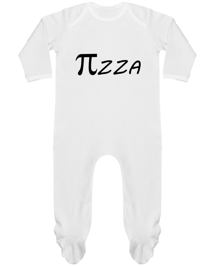 Baby Sleeper long sleeves Contrast Pizza by Mathéo