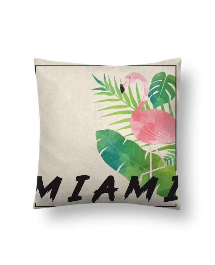 Coussin suédine Miami par KOIOS design