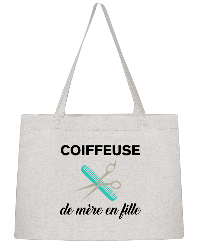 Shopping tote bag Stanley Stella Coiffeuse de mère en fille by tunetoo