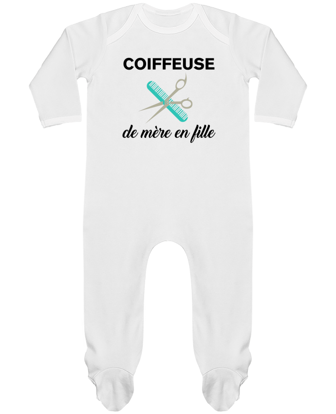 Baby Sleeper long sleeves Contrast Coiffeuse de mère en fille by tunetoo