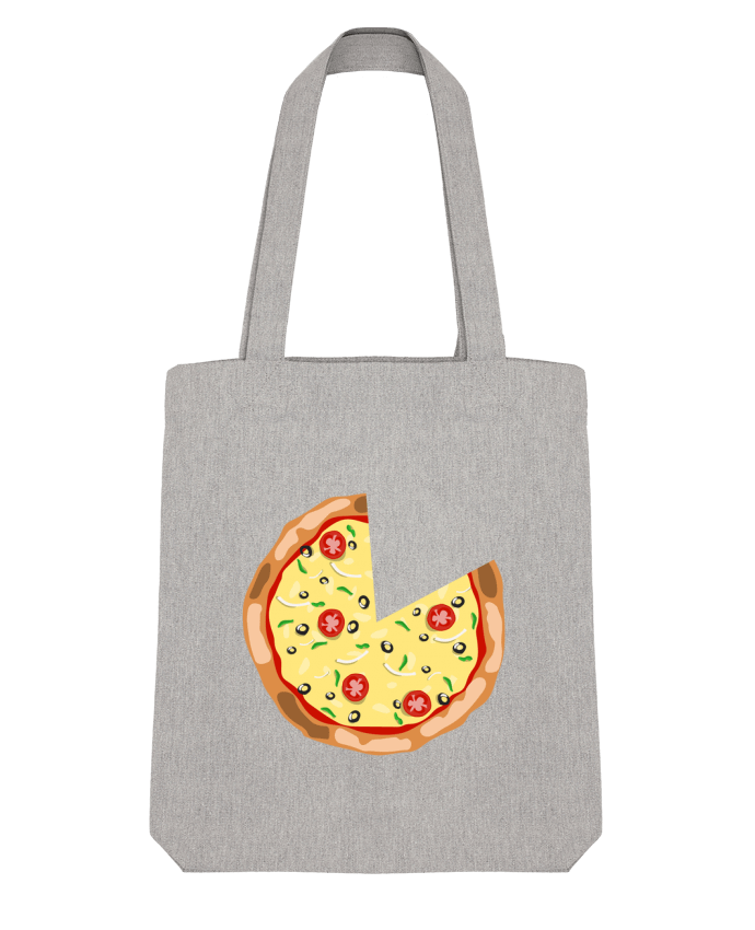 Tote Bag Stanley Stella Pizza duo by tunetoo 