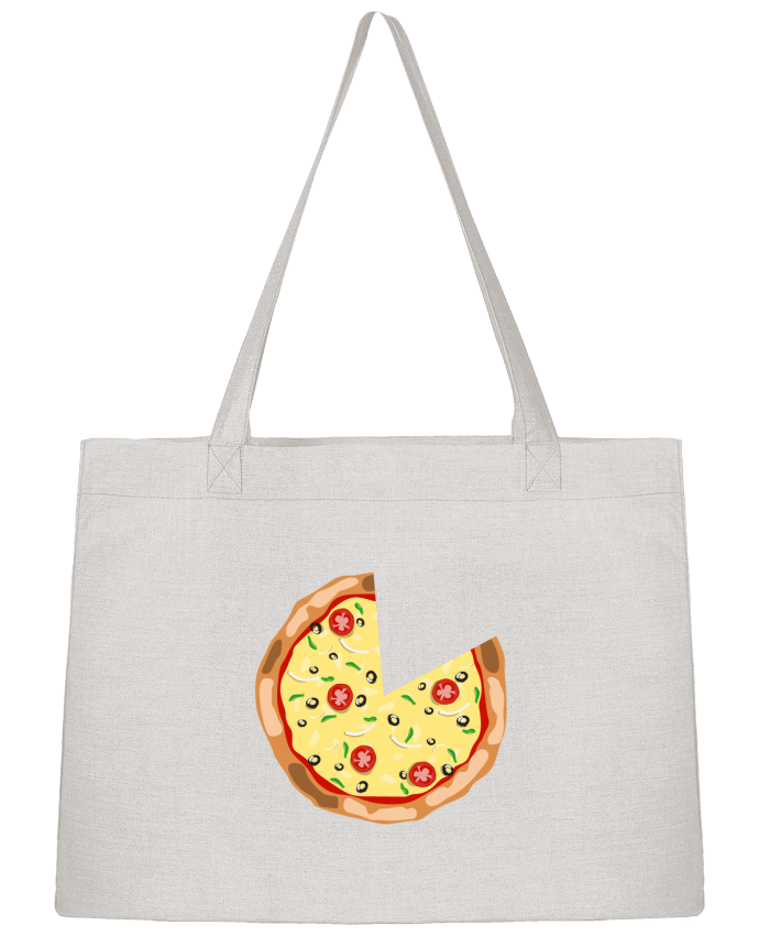 Shopping tote bag Stanley Stella Pizza duo by tunetoo