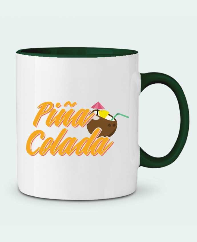 Taza Cerámica Bicolor Pina Colada tunetoo