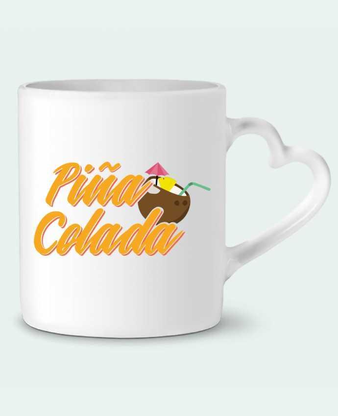 Mug Heart Pina Colada by tunetoo