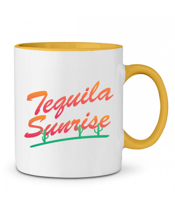 Two-tone Ceramic Mug Tequila Sunrise tunetoo
