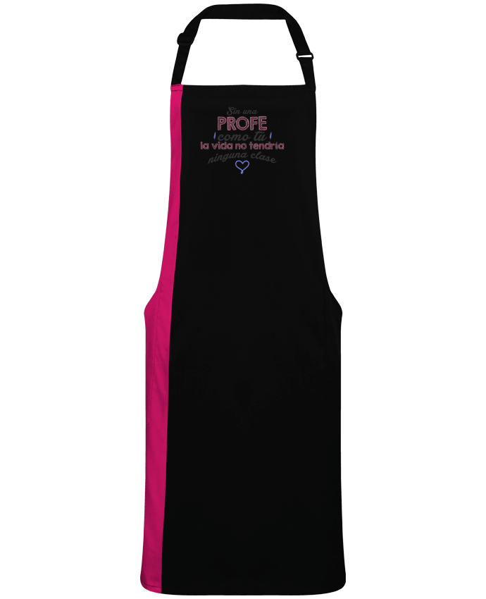 Two-tone long Apron Regalo profesores profe by  tunetoo