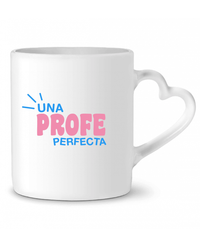 Mug Heart Una profe perfecta by tunetoo