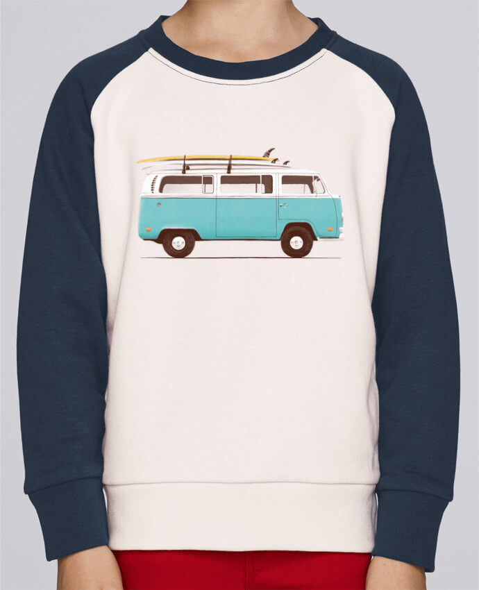 Sweat petite fille Blue van por Florent Bodart