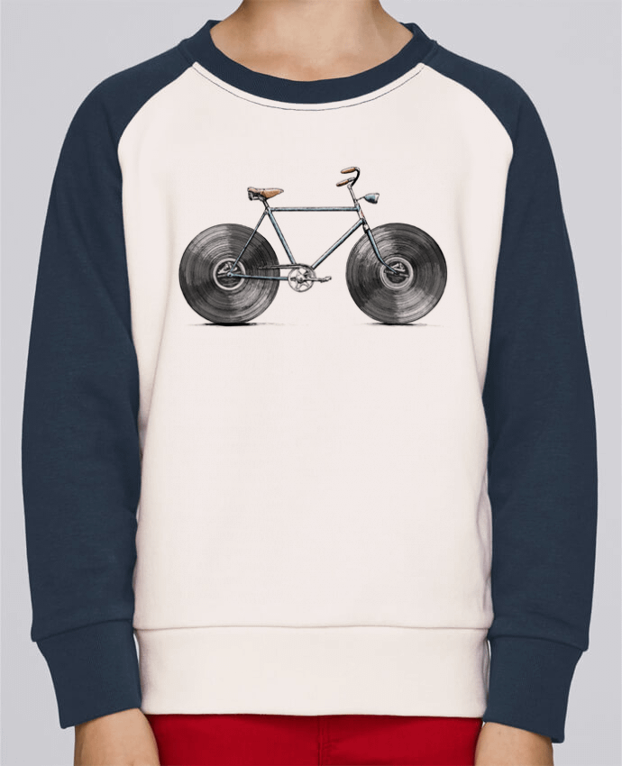 Sweat petite fille Velophone par Florent Bodart