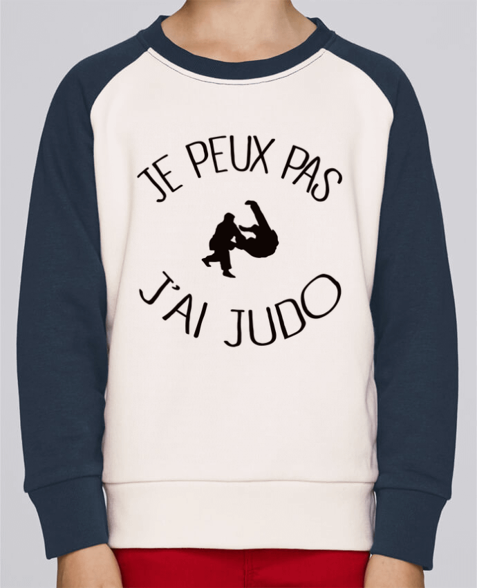 Sweat petite fille Je peux pas j'ai Judo by Freeyourshirt.com