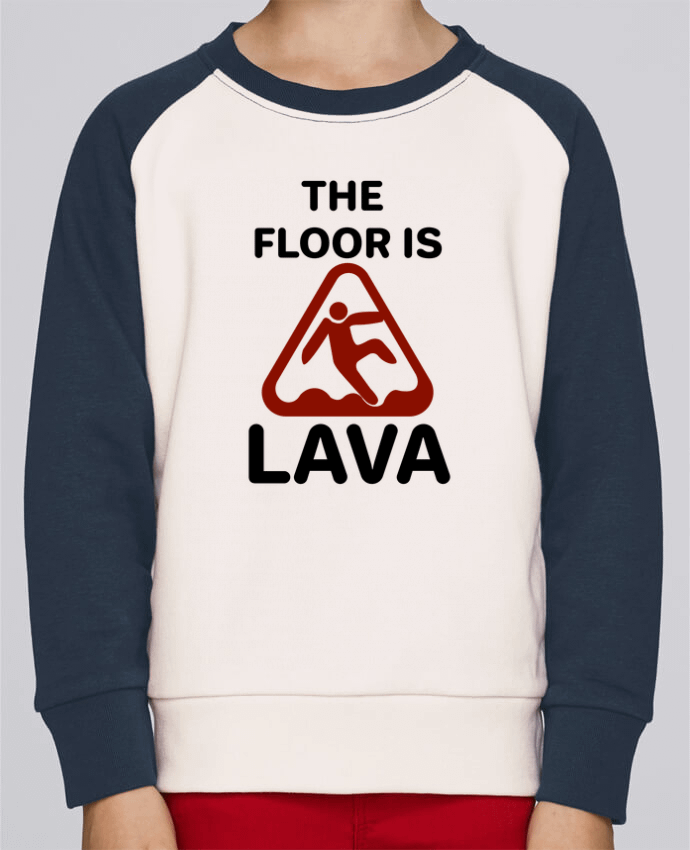 Sweat petite fille The floor is lava by tunetoo