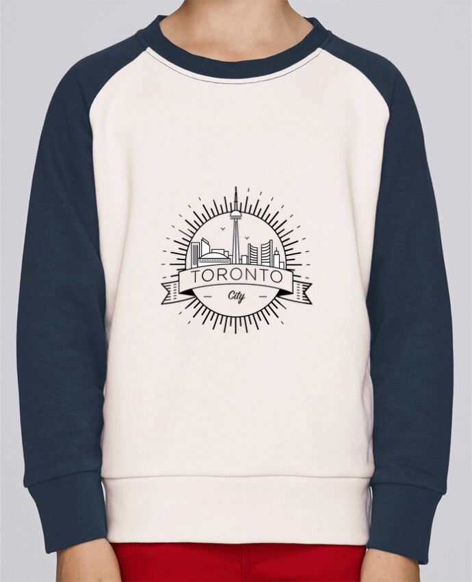 Sweat petite fille Toronto City por Likagraphe