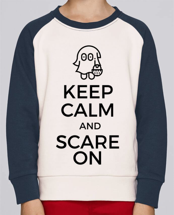 Sweat petite fille Keep Calm and Scare on little Ghost par tunetoo