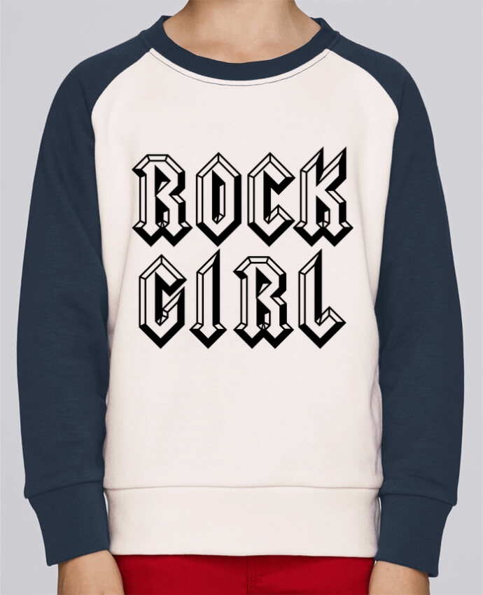 Sweat petite fille Rock Girl by Freeyourshirt.com