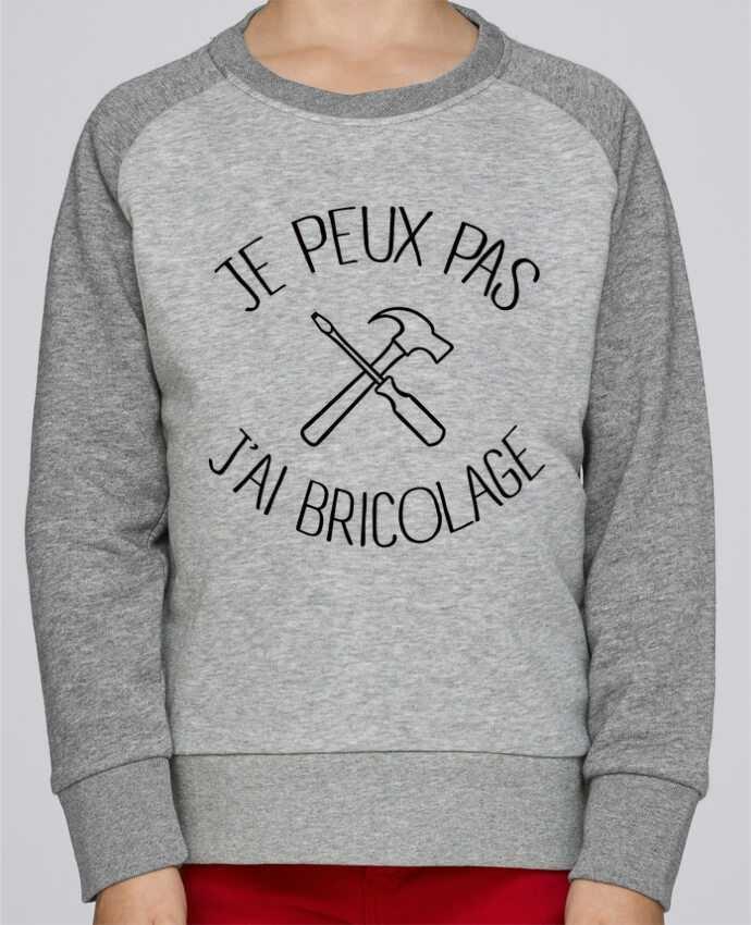 Pull baseball fille Je peux pas j'ai Bricolage par le designer