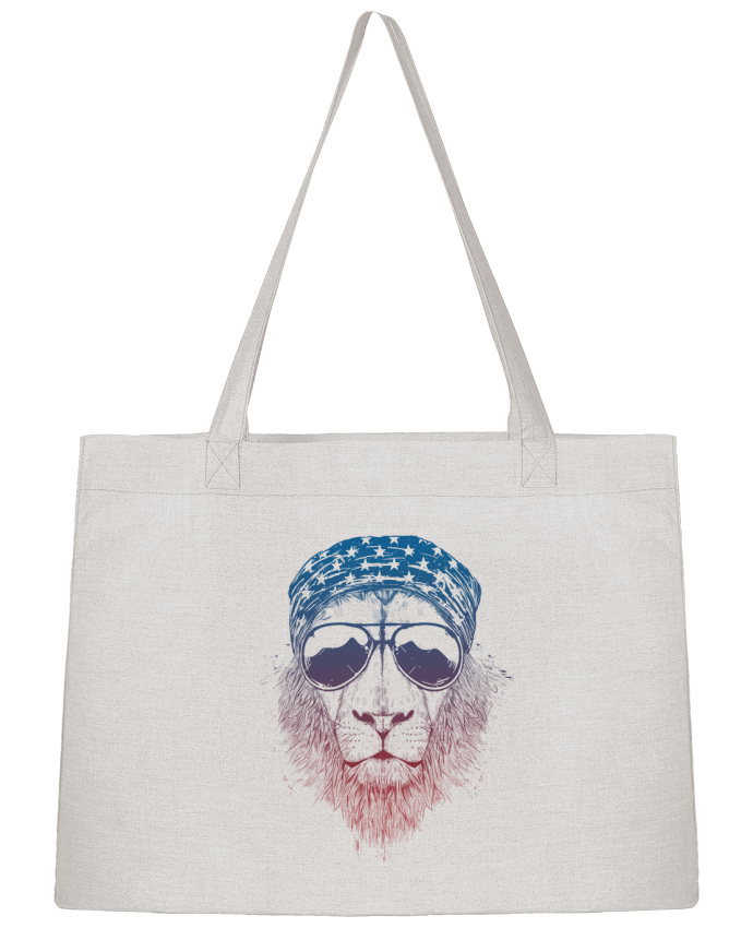 Sac Shopping Wild lion par Balàzs Solti