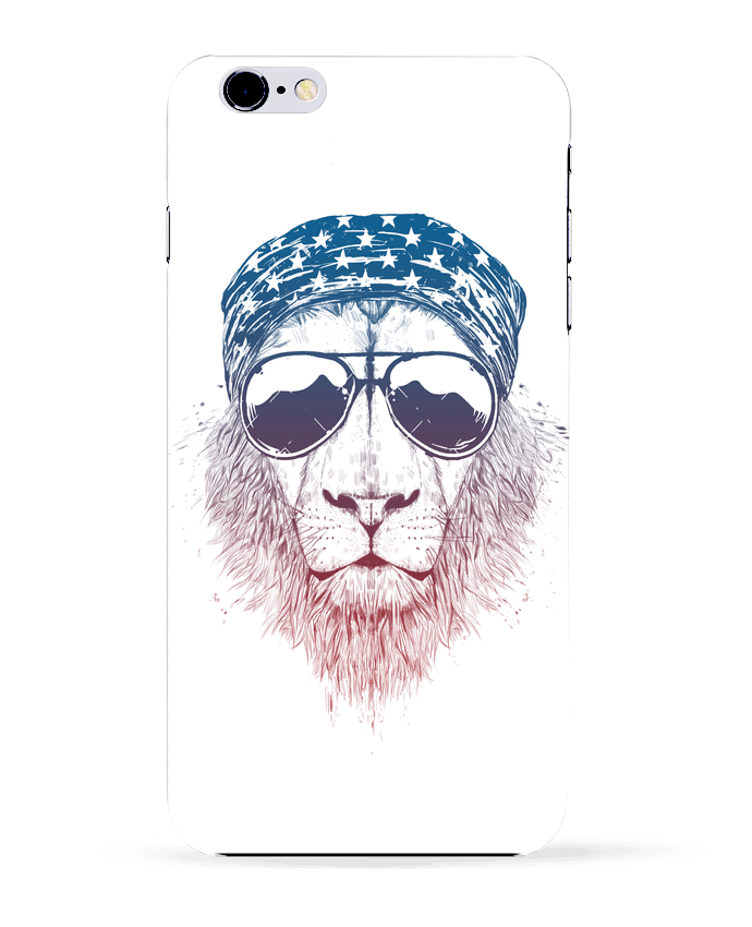 Case 3D iPhone 6+ Wild lion de Balàzs Solti