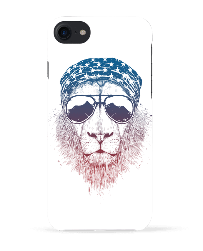 Case 3D iPhone 7 Wild lion de Balàzs Solti