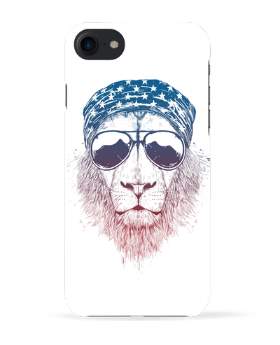 COQUE 3D Iphone 7 Wild lion de Balàzs Solti
