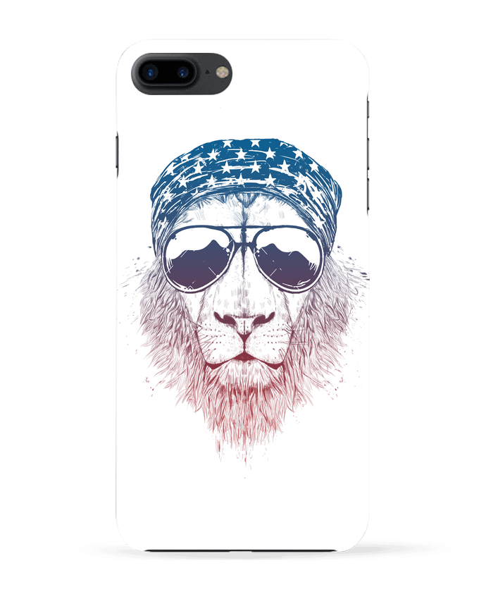 Case 3D iPhone 7+ Wild lion by Balàzs Solti
