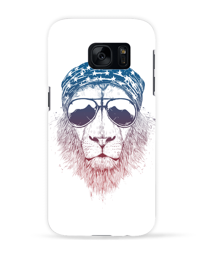 Case 3D Samsung Galaxy S7 Wild lion by Balàzs Solti