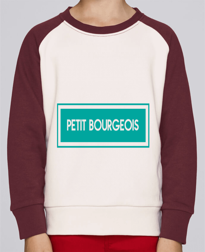 Sweat baseball enfant Petit bourgeois par tunetoo