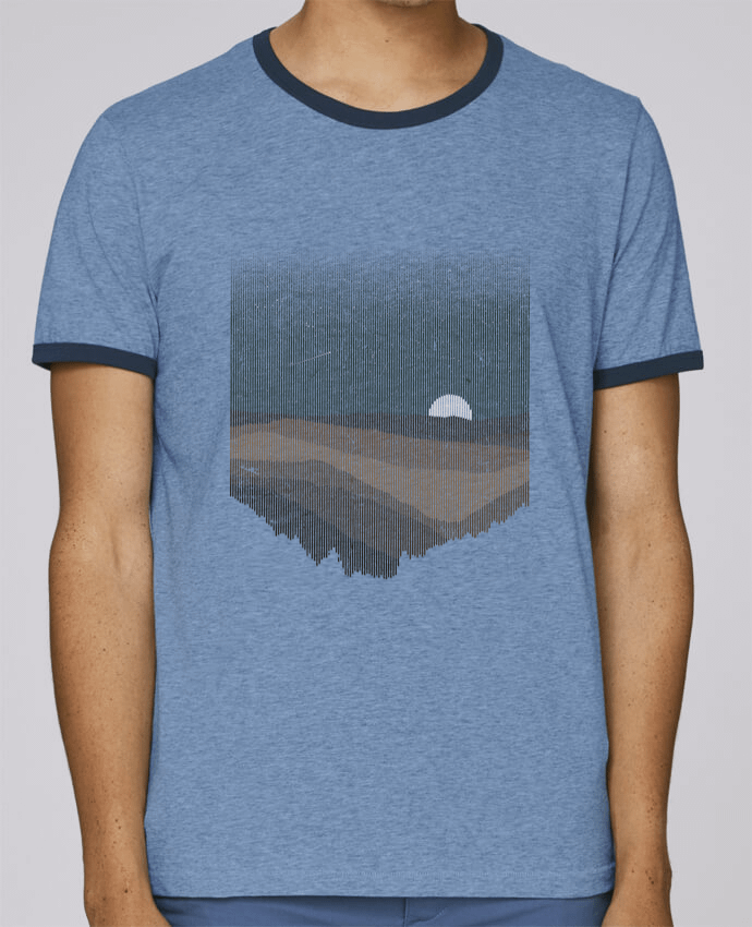 T-shirt Moonrise Sepia pour femme par Florent Bodart