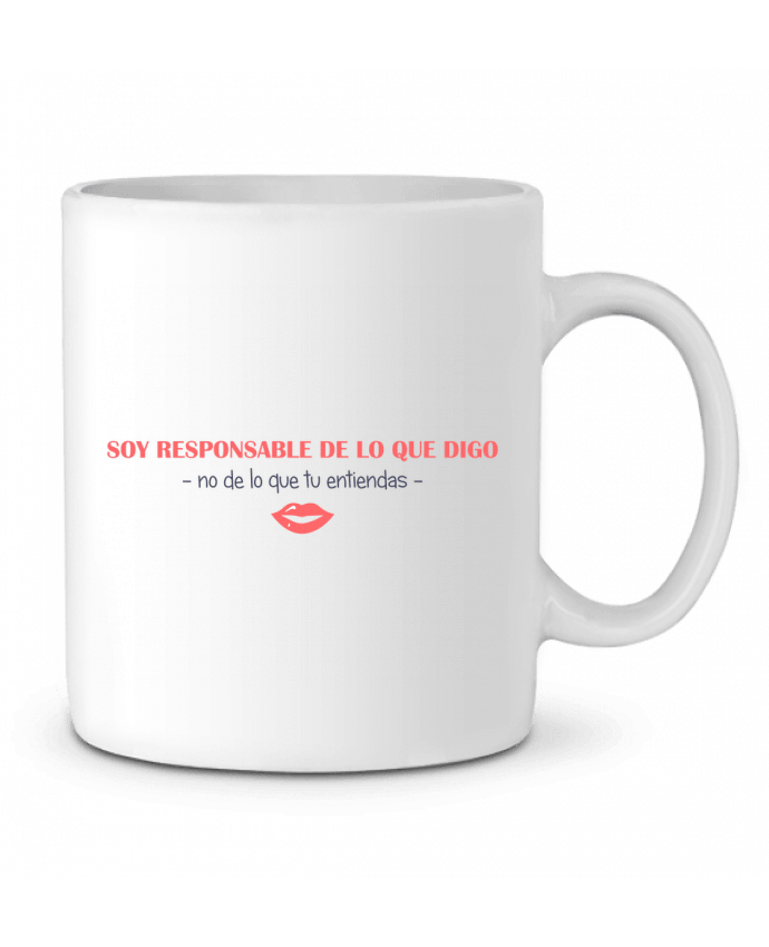 Mug  Responsable de lo que digo par tunetoo