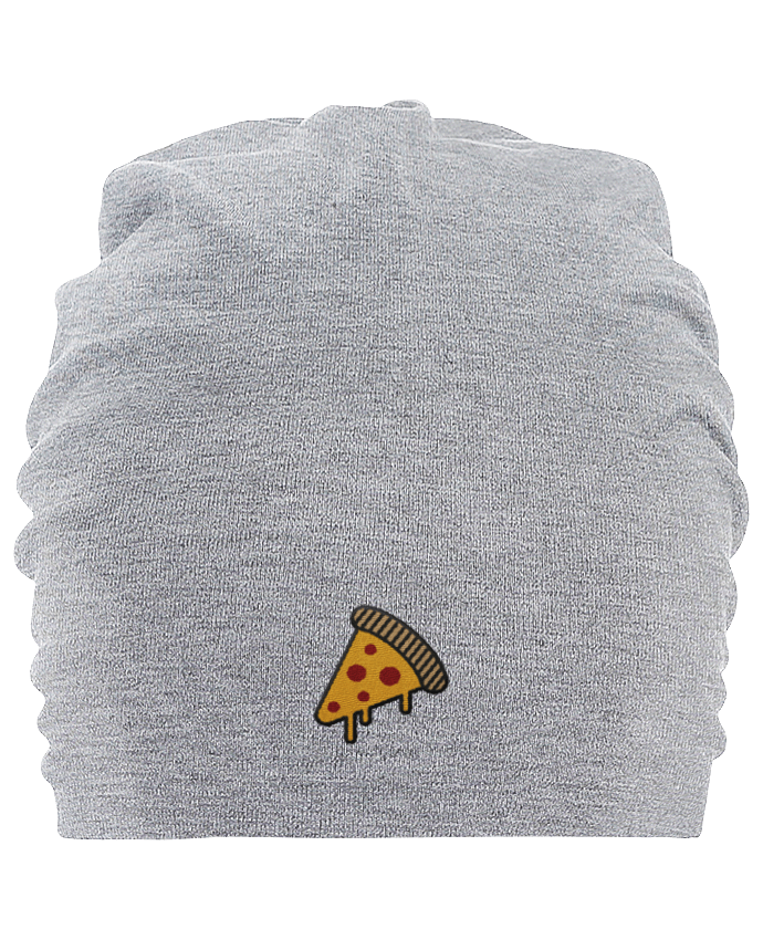 Hemsedal oversized cotton beanie Pizza slice by tunetoo