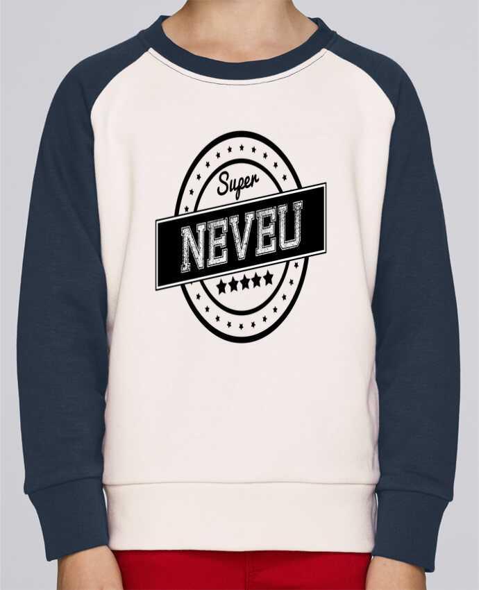 Sweat baseball enfant Super neveu par justsayin