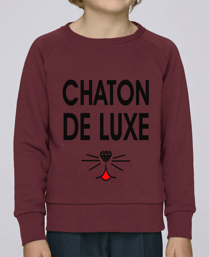 Sweatshirt Kids round neck Stanley Mini Scouts Chaton de luxe by tunetoo