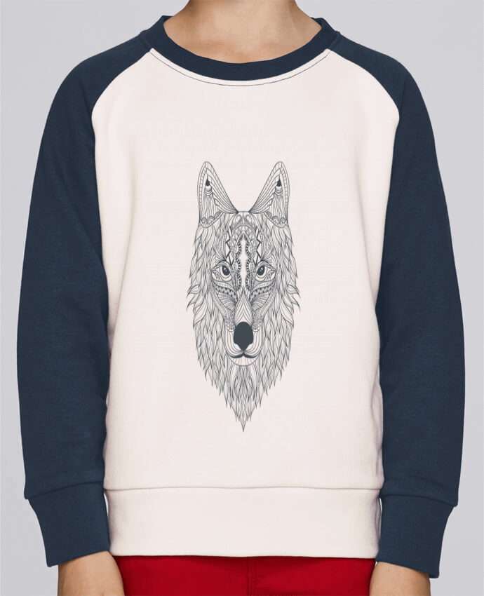 Sweat baseball enfant Wolf par Bichette