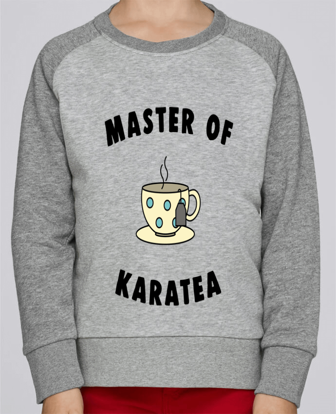 Sweatshirt Kids Round Neck Stanley Mini Contrast Master of karatea by Bichette