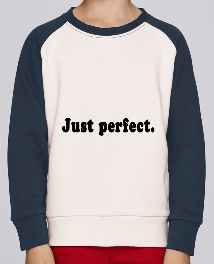 Sweat baseball enfant Just perfect par Les Caprices de Filles