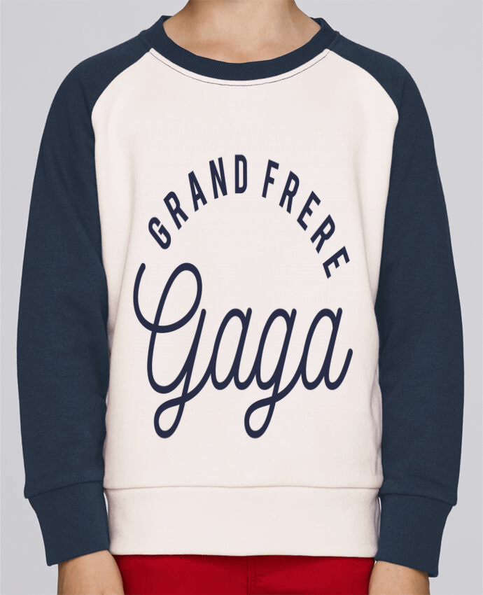 Sweat baseball enfant Grand frère gaga par tunetoo