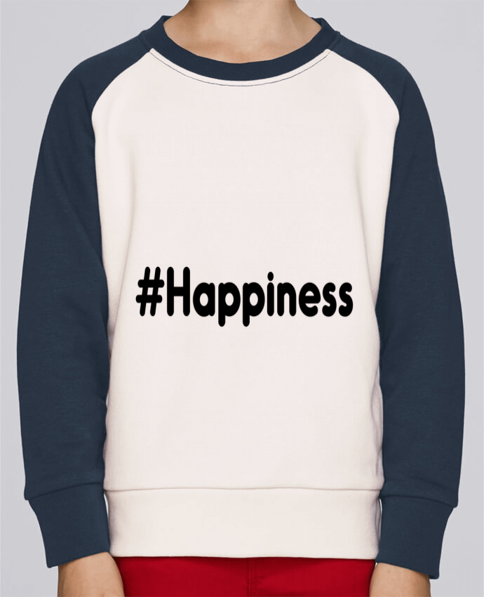 Sweat baseball enfant #Happiness par tunetoo