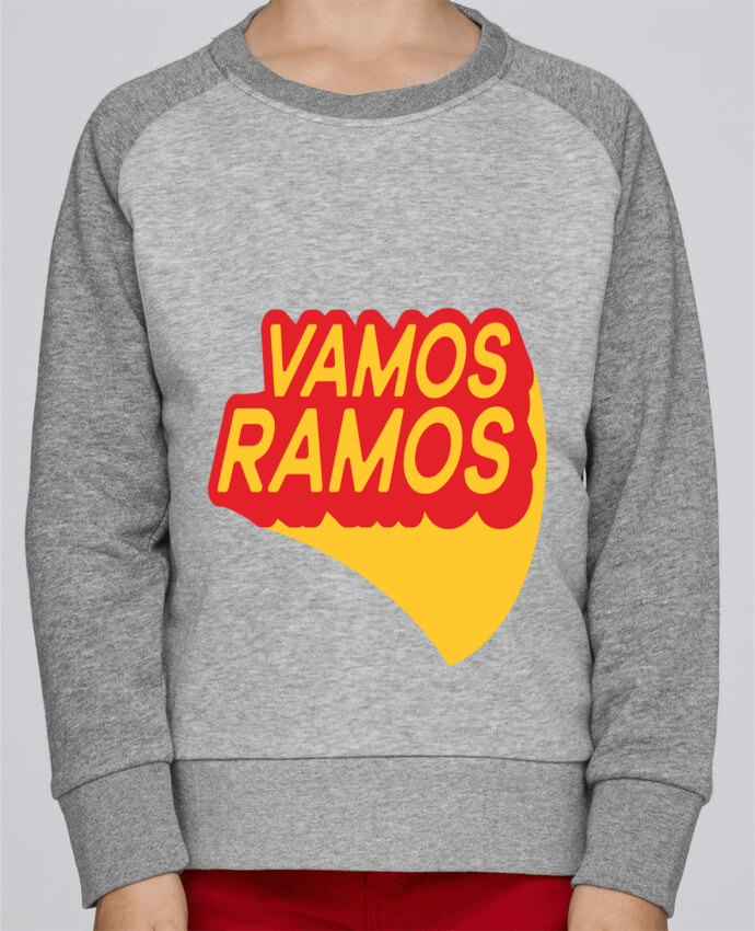 Sweatshirt Kids Round Neck Stanley Mini Contrast Vamos Ramos by tunetoo