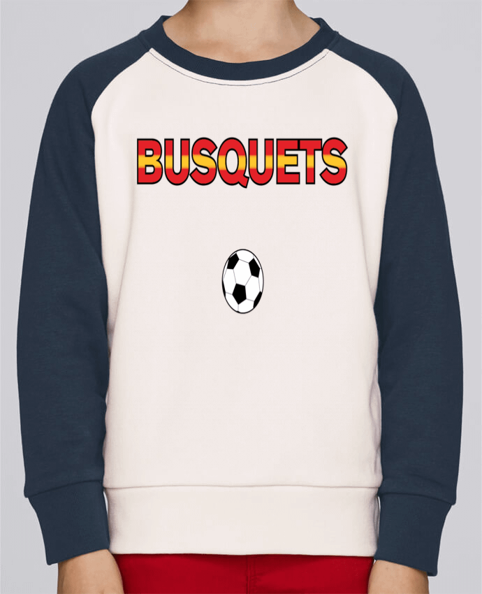 Sweat baseball enfant Busquets par tunetoo